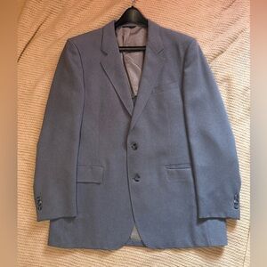 Vintage 1960s Light Blue Blazer